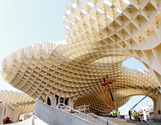 Wooden parasol, Seville