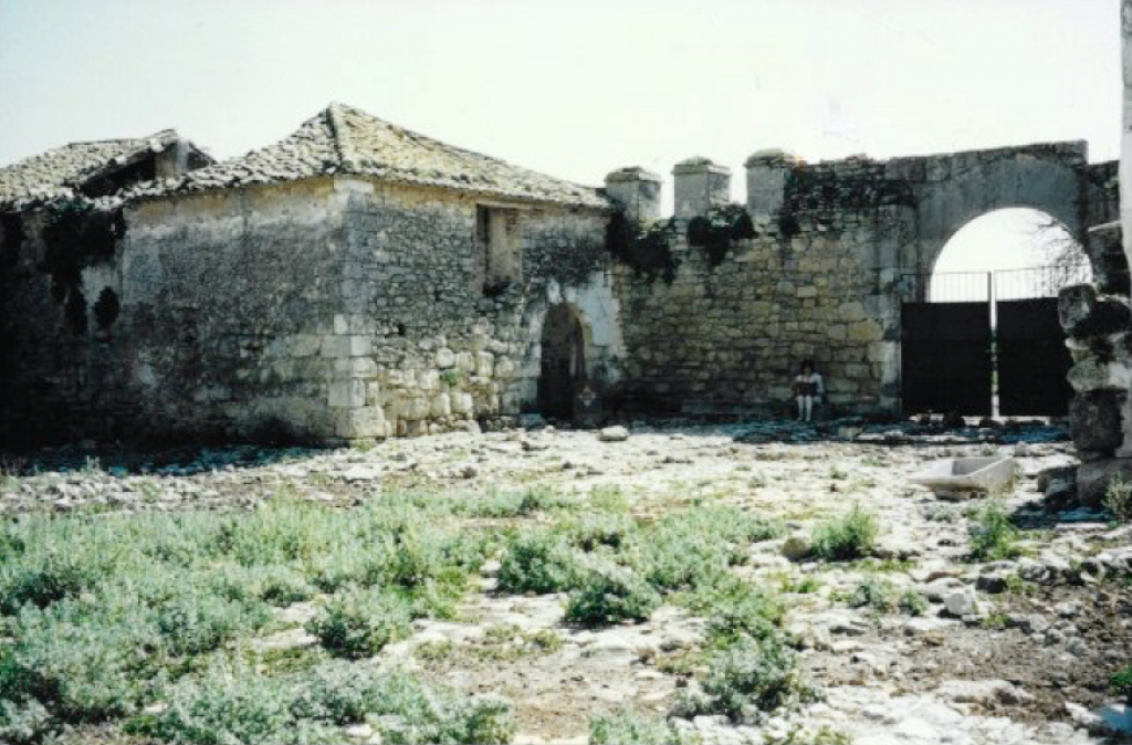 Ruin of historical property in Andalusia