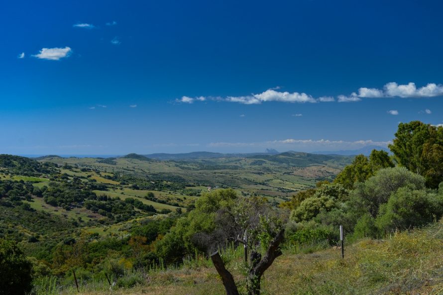 View from Gaucin villa