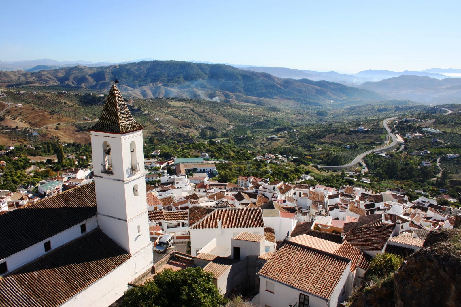 Casarabonela views from the town