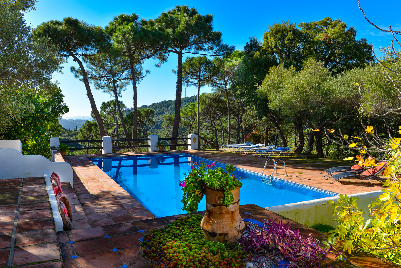 stunning finca in casares