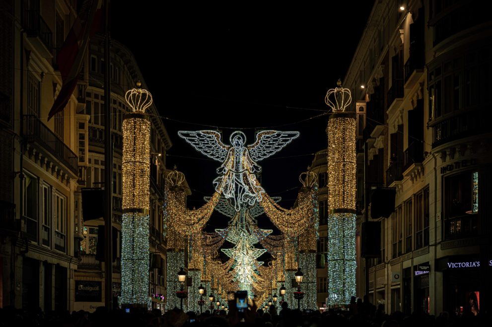 Malaga Calle Larios Lights 