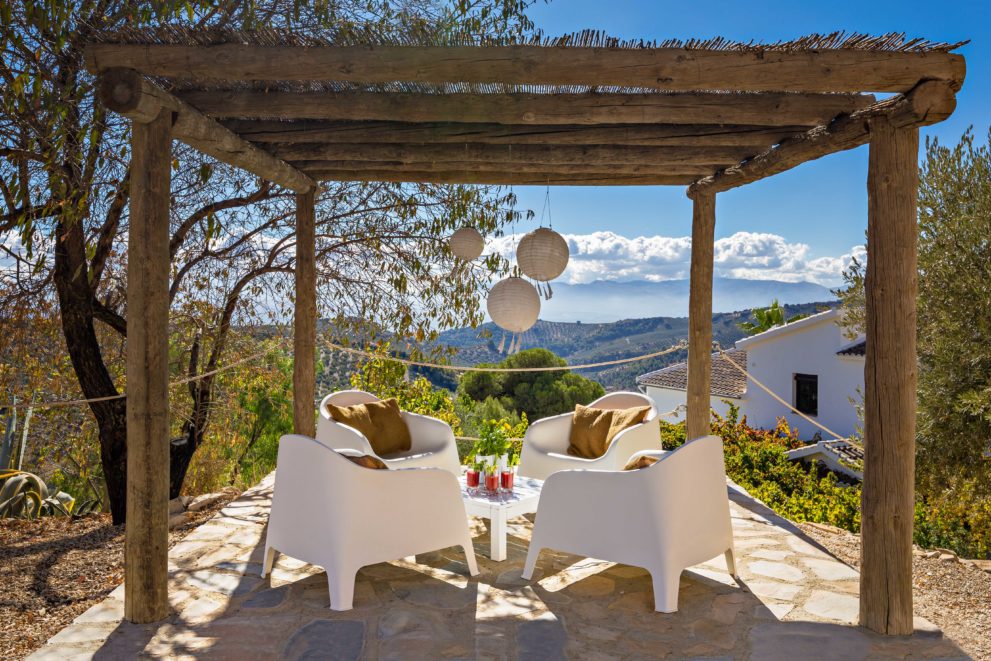 Exterior sitting area, Cortijo Montefrio