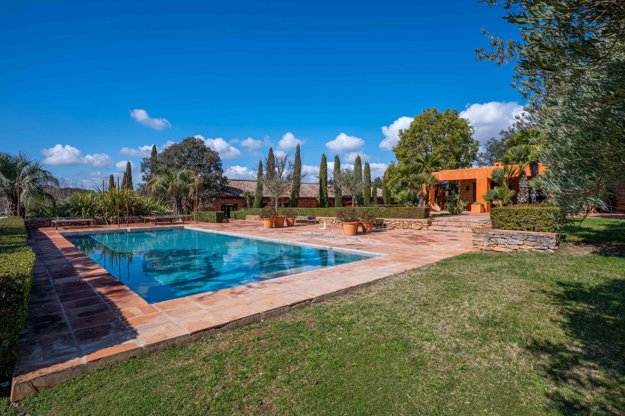 Garden and pool area southern spain